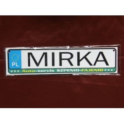 MIRKA - TABLICZKA