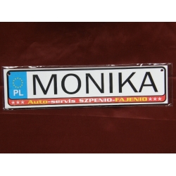 MONIKA - TABLICZKA