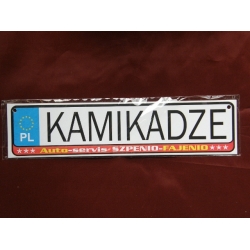 KAMIKADZE - TABLICZKA